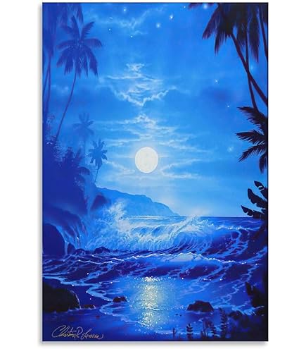 Amazon.co.jp: ポスター クリスチャン ラッセン オーシャン ロアー